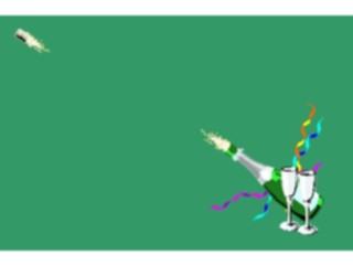 Sticker Custom Preview Image #062363 Food Drink Drinks Alcoholic Champagne Exploding2