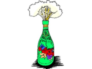 Sticker Custom Preview Image #062370 Food Drink Drinks Alcoholic Champagne Exploding9