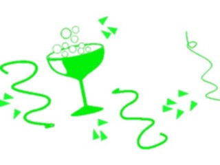 Sticker Custom Preview Image #062376 Food Drink Drinks Alcoholic Champagne Glass05