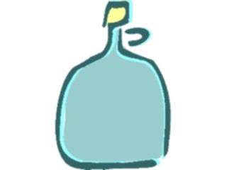 Sticker Custom Preview Image #062432 Food Drink Drinks Alcoholic Jug2