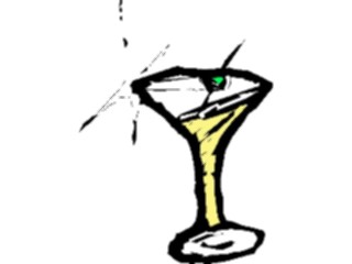 Sticker Custom Preview Image #062448 Food Drink Drinks Alcoholic Martini07