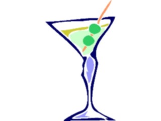 Sticker Custom Preview Image #062453 Food Drink Drinks Alcoholic Martini12