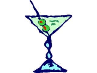 Sticker Custom Preview Image #062454 Food Drink Drinks Alcoholic Martini13