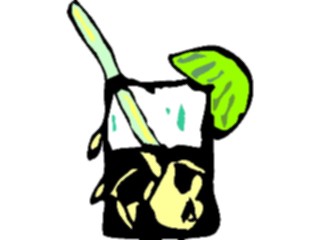 Sticker Custom Preview Image #062484 Food Drink Drinks Alcoholic Tropical Cocktail04