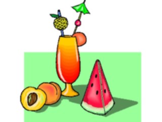 Sticker Custom Preview Image #062489 Food Drink Drinks Alcoholic Tropical Cocktail09