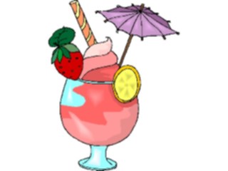 Sticker Custom Preview Image #062496 Food Drink Drinks Alcoholic Tropical Cocktail16