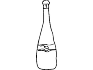 Sticker Custom Preview Image #062505 Food Drink Drinks Alcoholic Wine Bottle05