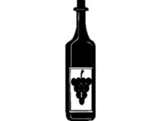 Sticker Custom Preview Image #062506 Food Drink Drinks Alcoholic Wine Bottle06