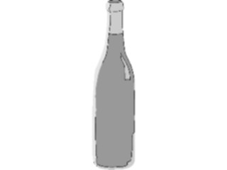 Sticker Custom Preview Image #062509 Food Drink Drinks Alcoholic Wine Bottle09