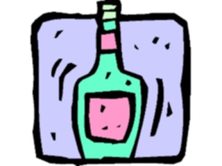 Sticker Custom Preview Image #062517 Food Drink Drinks Alcoholic Wine Bottle17