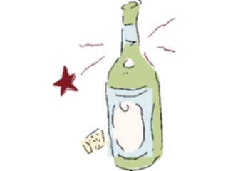 Sticker Custom Preview Image #062527 Food Drink Drinks Alcoholic Wine Bottle27