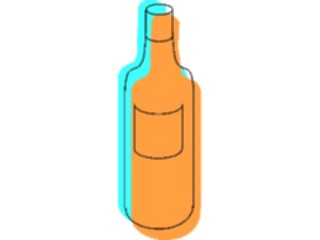 Sticker Custom Preview Image #062533 Food Drink Drinks Alcoholic Wine Bottle33