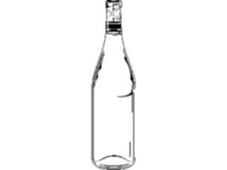 Sticker Custom Preview Image #062543 Food Drink Drinks Alcoholic Wine Bottle Frame