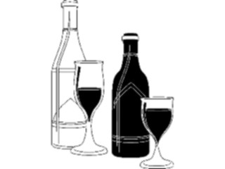 Sticker Custom Preview Image #062596 Food Drink Drinks Alcoholic Wine Glasses5