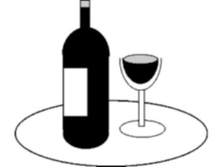 Sticker Custom Preview Image #062600 Food Drink Drinks Alcoholic Wineon Tray1