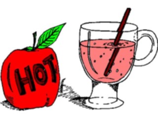 Sticker Custom Preview Image #062607 Food Drink Drinks Non Alcoholic Apple Cider