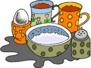 Sticker Custom Preview Image #062894 Food Drink Eggs Breakfast1