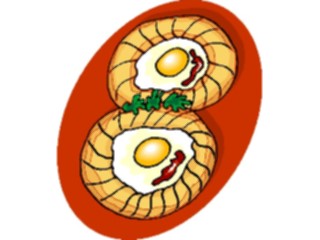 Sticker Custom Preview Image #062898 Food Drink Eggs Breakfast5