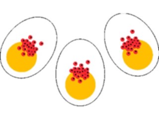 Sticker Custom Preview Image #062913 Food Drink Eggs Deviled1