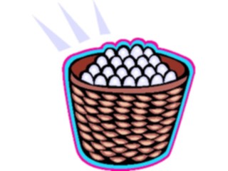 Sticker Custom Preview Image #062927 Food Drink Eggs Egg Basket4