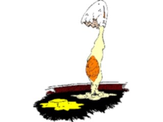 Sticker Custom Preview Image #062934 Food Drink Eggs Eggin Skillet