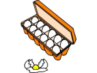 Sticker Custom Preview Image #062940 Food Drink Eggs Eggs4