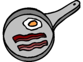 Sticker Custom Preview Image #062944 Food Drink Eggs Eggs Bacon4