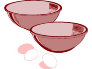 Sticker Custom Preview Image #062949 Food Drink Eggs Eggs Bowls