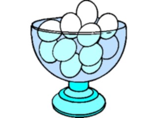 Sticker Custom Preview Image #062951 Food Drink Eggs Eggsin Bowl