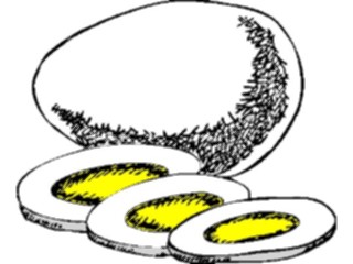 Sticker Custom Preview Image #062960 Food Drink Eggs Hard Boiled5