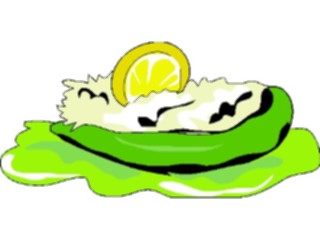 Sticker Custom Preview Image #063005 Food Drink Fast Food Bell Pepper Stuffed