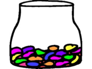 Sticker Custom Preview Image #063053 Food Drink Fast Food Candy Jar3