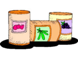 Sticker Custom Preview Image #063060 Food Drink Fast Food Canned Foods