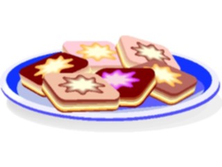 Sticker Custom Preview Image #063118 Food Drink Fast Food Cookies04