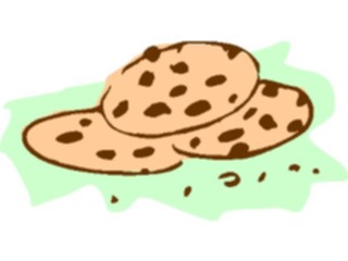 Sticker Custom Preview Image #063129 Food Drink Fast Food Cookies Chocolate Chip