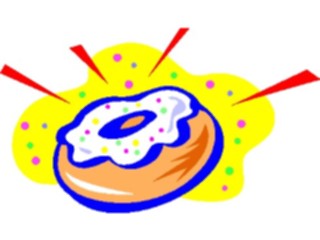 Sticker Custom Preview Image #063139 Food Drink Fast Food Doughnut1