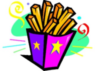 Sticker Custom Preview Image #063166 Food Drink Fast Food French Fries09