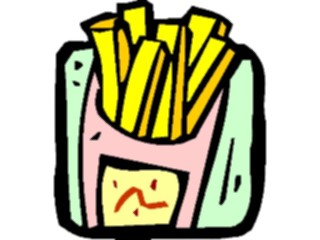 Sticker Custom Preview Image #063169 Food Drink Fast Food French Fries12