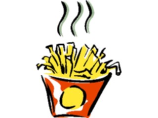 Sticker Custom Preview Image #063172 Food Drink Fast Food French Fries15