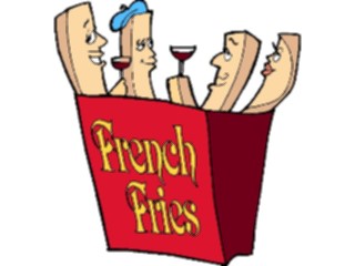 Sticker Custom Preview Image #063174 Food Drink Fast Food French Fries17