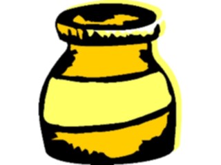 Sticker Custom Preview Image #063222 Food Drink Fast Food Honey Jar1
