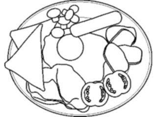 Sticker Custom Preview Image #063224 Food Drink Fast Food Horsdoeuvres01