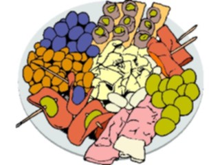 Sticker Custom Preview Image #063225 Food Drink Fast Food Horsdoeuvres02