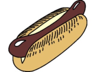 Sticker Custom Preview Image #063240 Food Drink Fast Food Hot Dog06