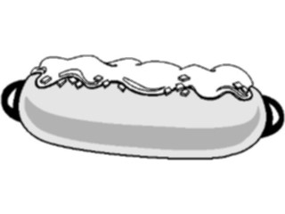 Sticker Custom Preview Image #063243 Food Drink Fast Food Hot Dog09