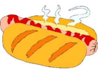 Sticker Custom Preview Image #063269 Food Drink Fast Food Hot Dog35