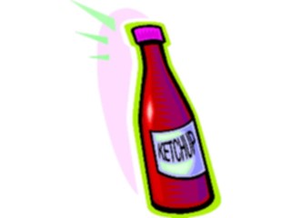 Sticker Custom Preview Image #063299 Food Drink Fast Food Ketchup08