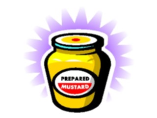 Sticker Custom Preview Image #063324 Food Drink Fast Food Mustard3