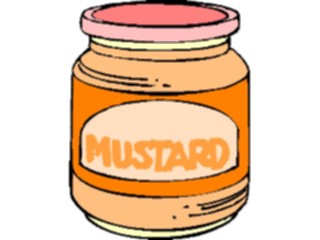 Sticker Custom Preview Image #063325 Food Drink Fast Food Mustard4