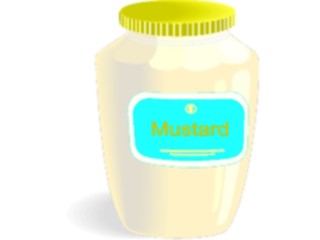 Sticker Custom Preview Image #063326 Food Drink Fast Food Mustard5